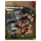 Lot of Wooden Ducks