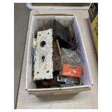 Box of Hinges, Door Handle Covers and Other