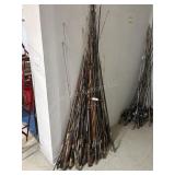 Lot of Fishing Poles - No Reels