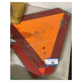 2 Slow Moving Vehicle Signs