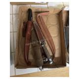 3 Pocket Knives, 1 Normark, 1 West Cut, 1 Western