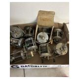 Lot of Fishing Reels