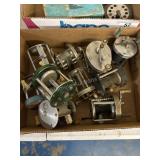 Lot of Fishing Reels