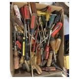 Flat of Flathead Screwdrivers