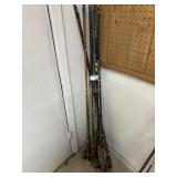 Lot of Fishing Poles