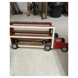 2 Wooden Truck Shelves