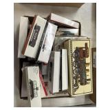 Flat of Train Cars and Track