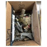 Box Of Air Gun Valves and Air Hose Parts