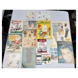 Flat of Vintage Books