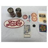 Coin, Beer Cans, Patch and Other