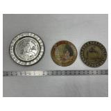 3 Metal Plates