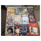 Assorted Books. Magazines and Post Cards