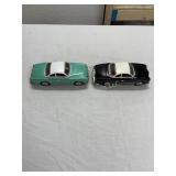 2 Tin Friction Cars