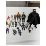 Batman Doll and Assorted Toy Figures