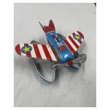 Vintage Coast Guard Plane Wind Up Toy