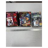 Spidergirl, Captain America and Spawn Figures
