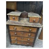 Vintage Doll Wood Dresser