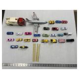 Hubley Truck and Assorted Toy Vehicles