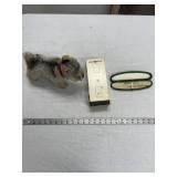 Steiff Dog, Pen and GE Promo Box