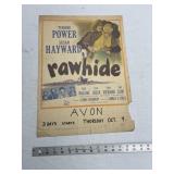 Rawhide Movie Poster