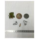 Wind Up Toy, Metal Plates, Fork Stands and Mr. Pe