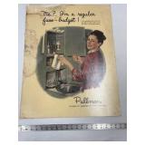 Pullman Cardboard Sign