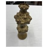 Vintage Goofus Glass Oil Lamp