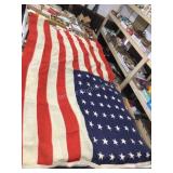 American Flag 48 Stars 57in W x 97in L