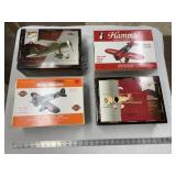 4 Die Cast Airplanes