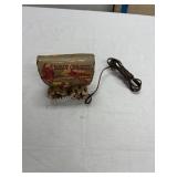 Davy Crockett Wood Wagon Lamp