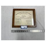 1949 Chicago River and Indiana Railroad Certficatn