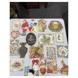 Flat of Vintage Cards