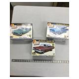 3 Revell Model Kits