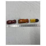 3 Toy Cars- 2 Rubber and 1 Plastic