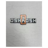Plastic Oshkosh Emblem