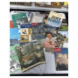 Flat of Vintage Magazines