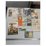 Travel Brochures and Post Cards