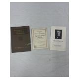 3 Vintage Victrola Record Player Phamplets