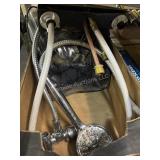 Faucet, Shower Head and Cargo Strap