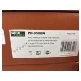 Matco Norca Two Handled Roman Tub Faucet with Div