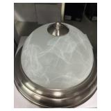 Canterbury Flush Mount Satin Nickel Finish