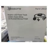Seasons Madrid LED Fixed Track OIl-Rubbed Bronze