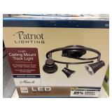 Patriot 3 Light Ceiling Mount Track Light 17 3/4
