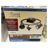 Patriot 3 Light Ceiling Mount Track Light 17 3/4