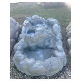 Plastic Fountain Rock-Grey