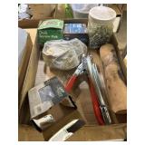 Flat of Screws, Paint Roller and Other