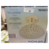 Kichler Semi Flushmount Ceiling Fixture 9.7inx9.7n