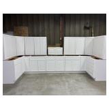 Newport White Kitchen Cabinets