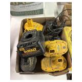 18 V Dewalt  Batteries and Charger