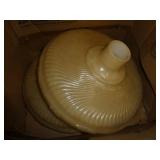 2 16in Glass Light Shades